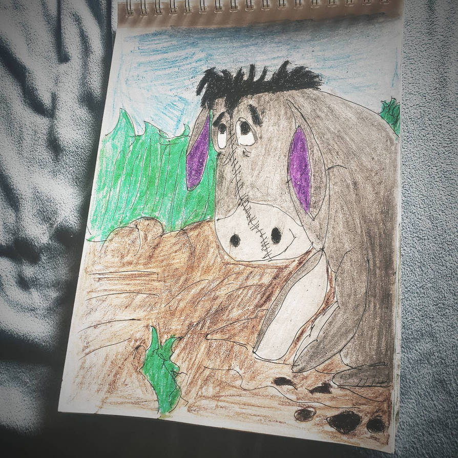 Eyeore Slow Today's Sketch is Eyeore by sherriciscell on DeviantArt