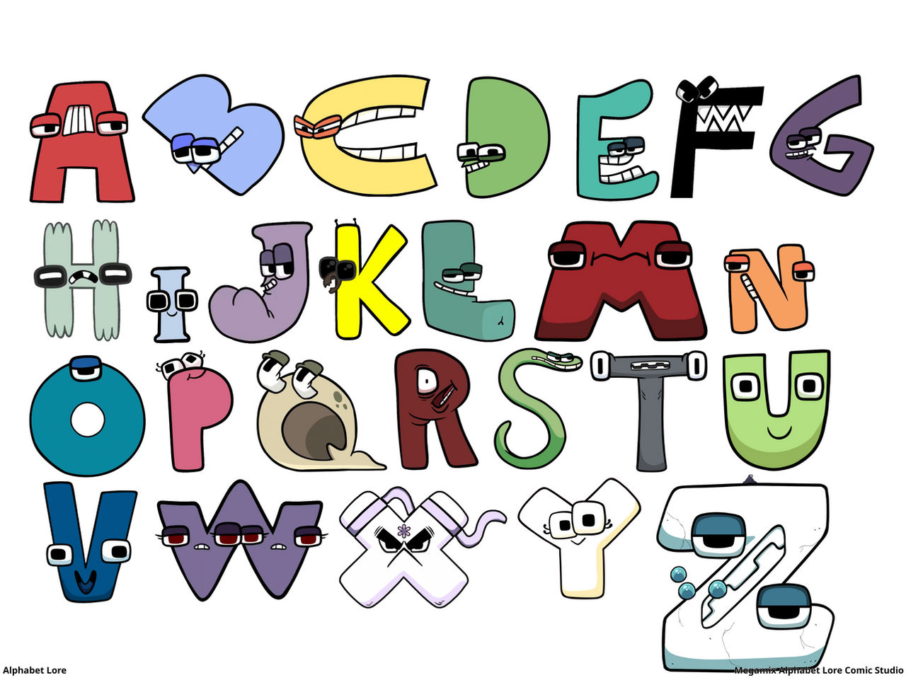 Alphabet Lore By NicholasCrust On DeviantArt alphabet-lore-by-nicholascrust-on-deviantart