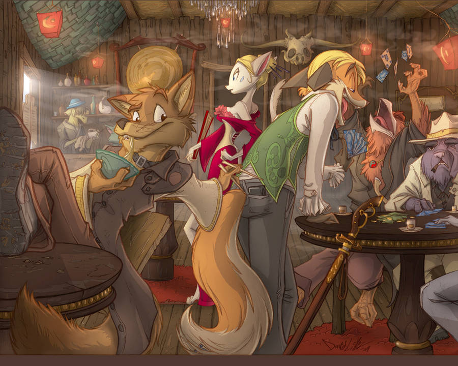 Coyote Cantina Desktop by Dreamkeepers