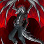 Red and Silver Dragon