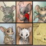 MouseGuard Portraits