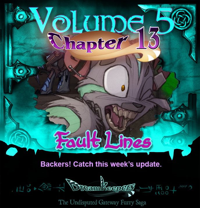 Volume 5 page 24 Update Announcement by Dreamkeepers