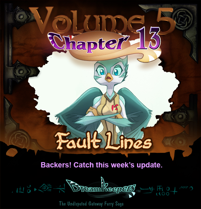 Volume 5 page 32 Update Announcement by Dreamkeepers