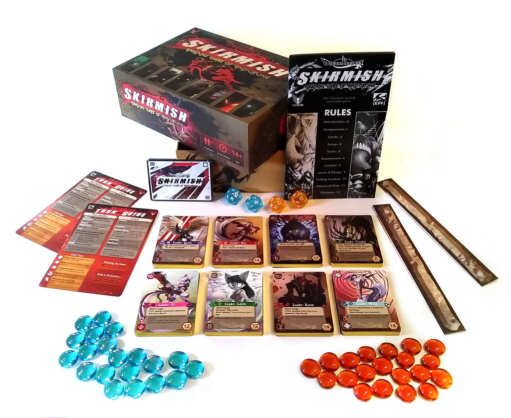 Skirmish Deluxe Box Contents by Dreamkeepers
