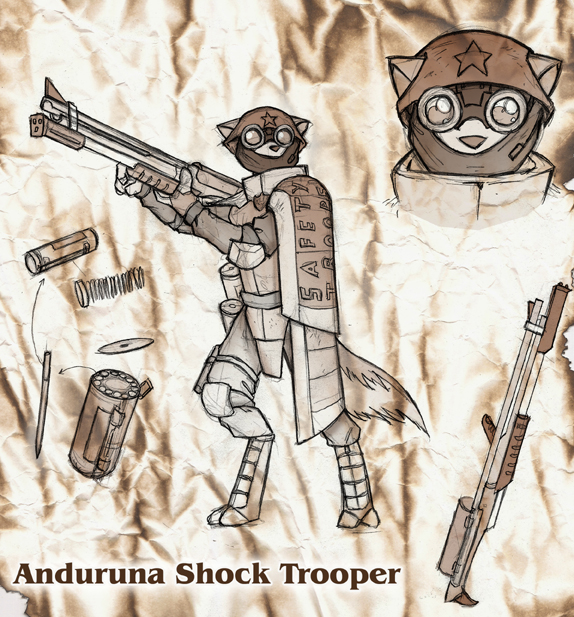 Anduruna Shock Trooper Concept