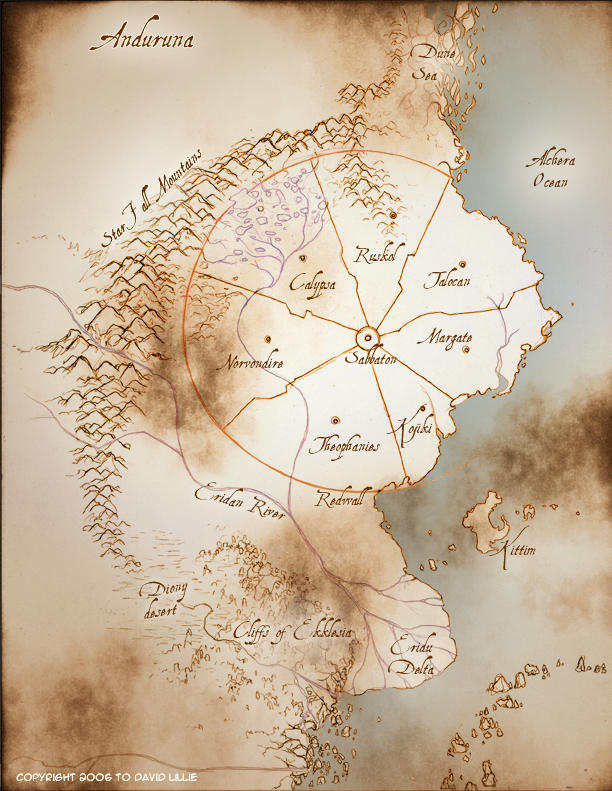 Andur Map Anduruna Map 1.0 by Dreamkeepers on DeviantArt