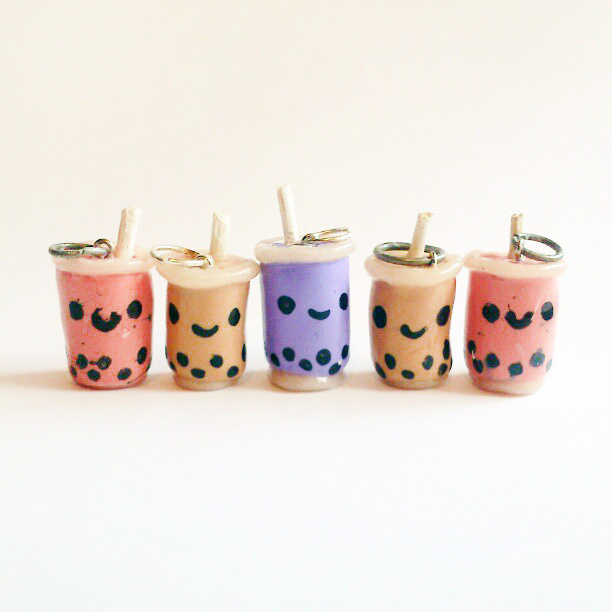 Boba Clay Charms