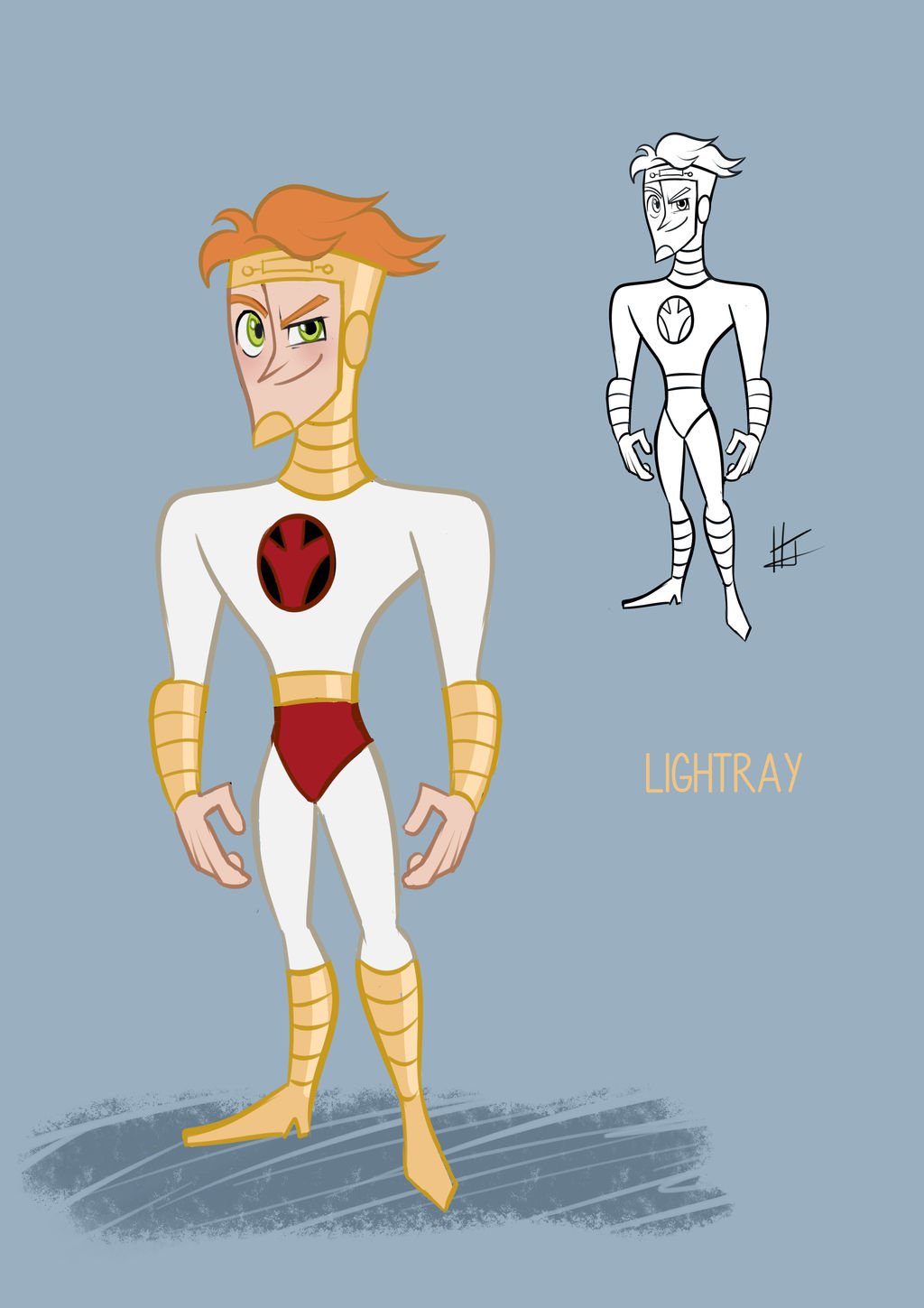 DC Superhero Girls - Lightray by brujapix on DeviantArt