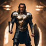 Arnold Schwarzenegger in Asgardian armor