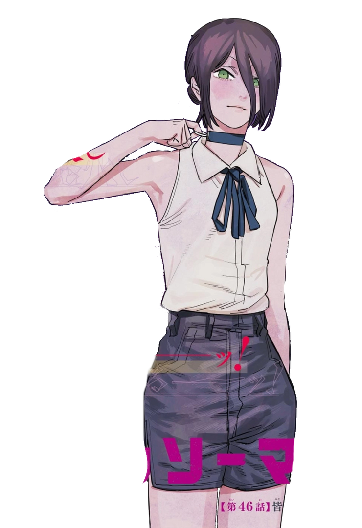 Reze (Chainsaw Man) Render by Ssundpool on DeviantArt