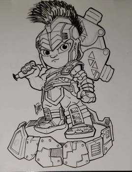 Chibi Gladiator Hulk