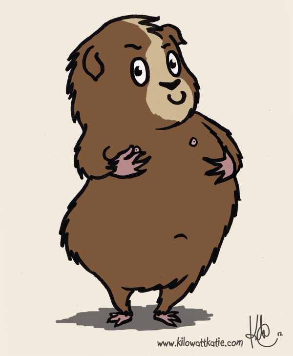 Sexy Guinea Pig by KilowattKatie © Katie Russell 2012 Sexy Guinea Pig by KilowattKatie © Katie Russell 2012