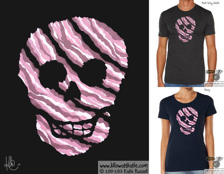 Bacon Skull T-Shirt