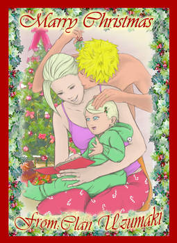 NarutoXIno X-mas card