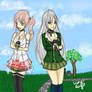 Serah and Moka BFF?