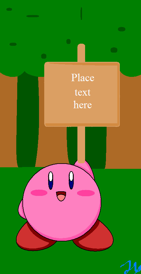 Kirby Says-Meme