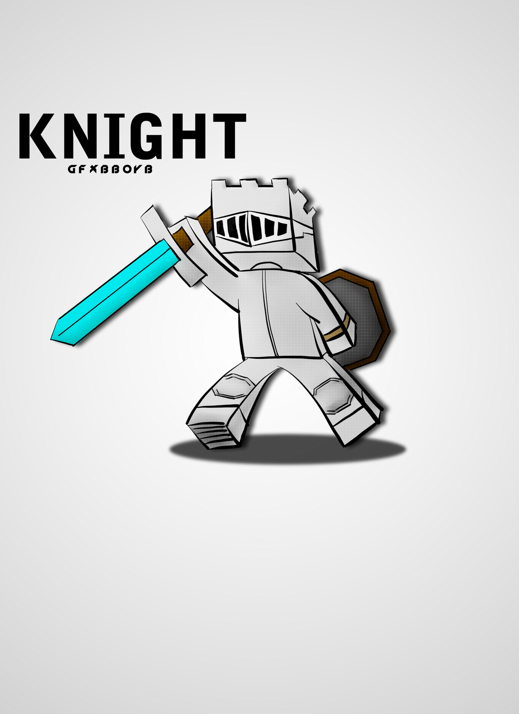 Minecraft Knight by GfxBboyB on DeviantArt