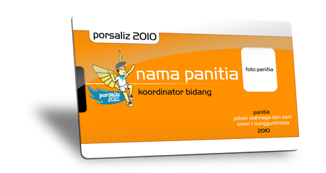 ID Card Panitia PORSALIZ 2010