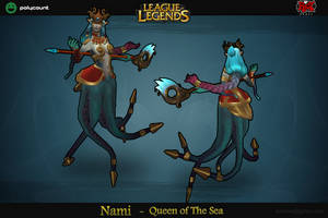 Nami LoL -  Riot contest