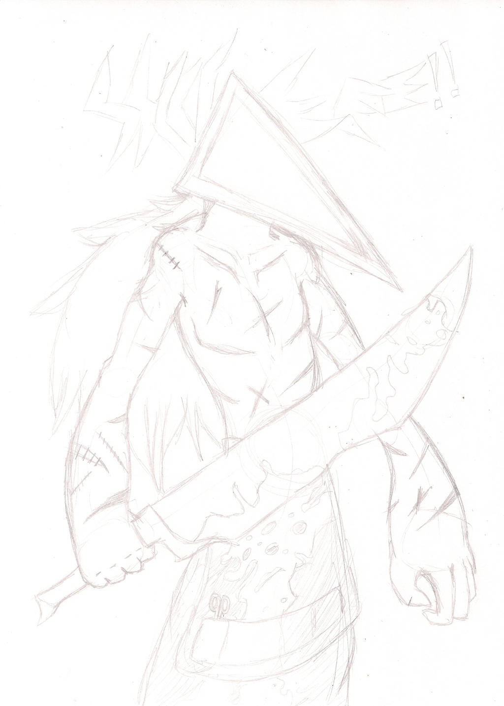 Pyramid Head......kinda.....