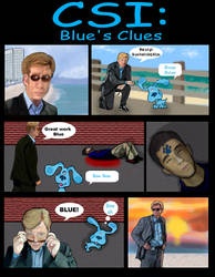 CSI: Blue's Clues by camaroracer