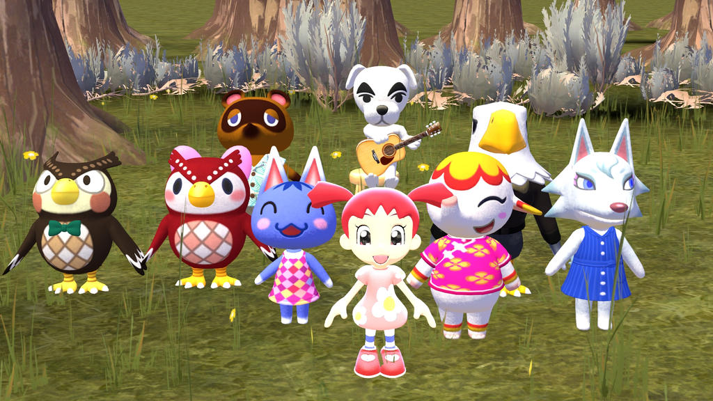 Animal Crossing Movie Cast, so far. by YoshiAngemon on DeviantArt