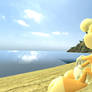 TLTS Lola Bunny sitting naked, Angle 3