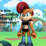 Sally with unneccessary censorship