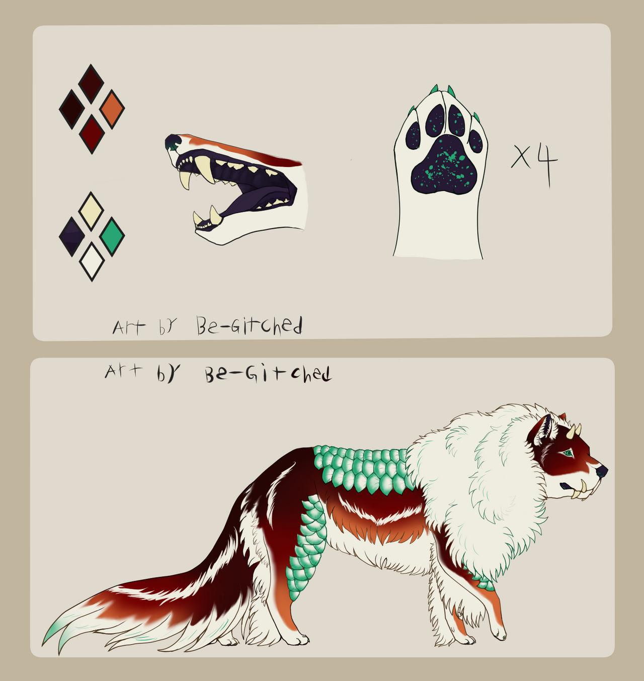 Shiren Ref Shet by Be-Glitched on DeviantArt