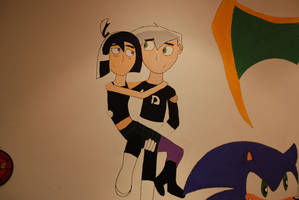 Mural Final: Danny and Sam