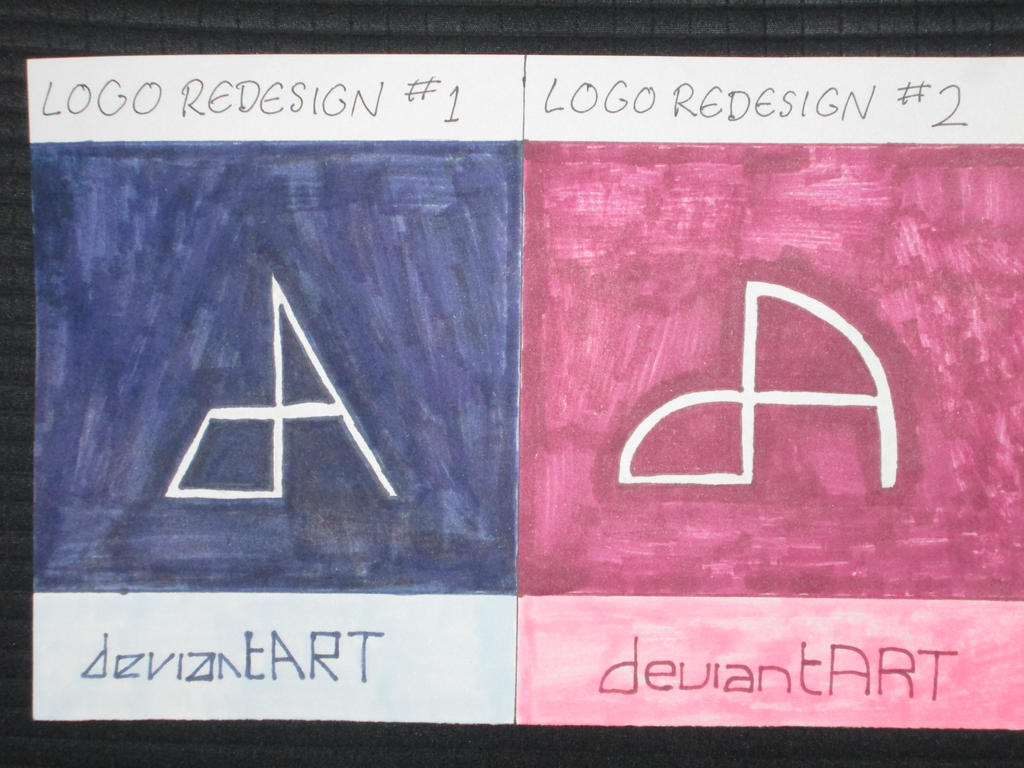 Deviantart Da Logo If I remade the dA logo... by Mr-Pink-Rose on DeviantArt