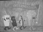 Intermission in Black and White by Mr-Pink-Rose