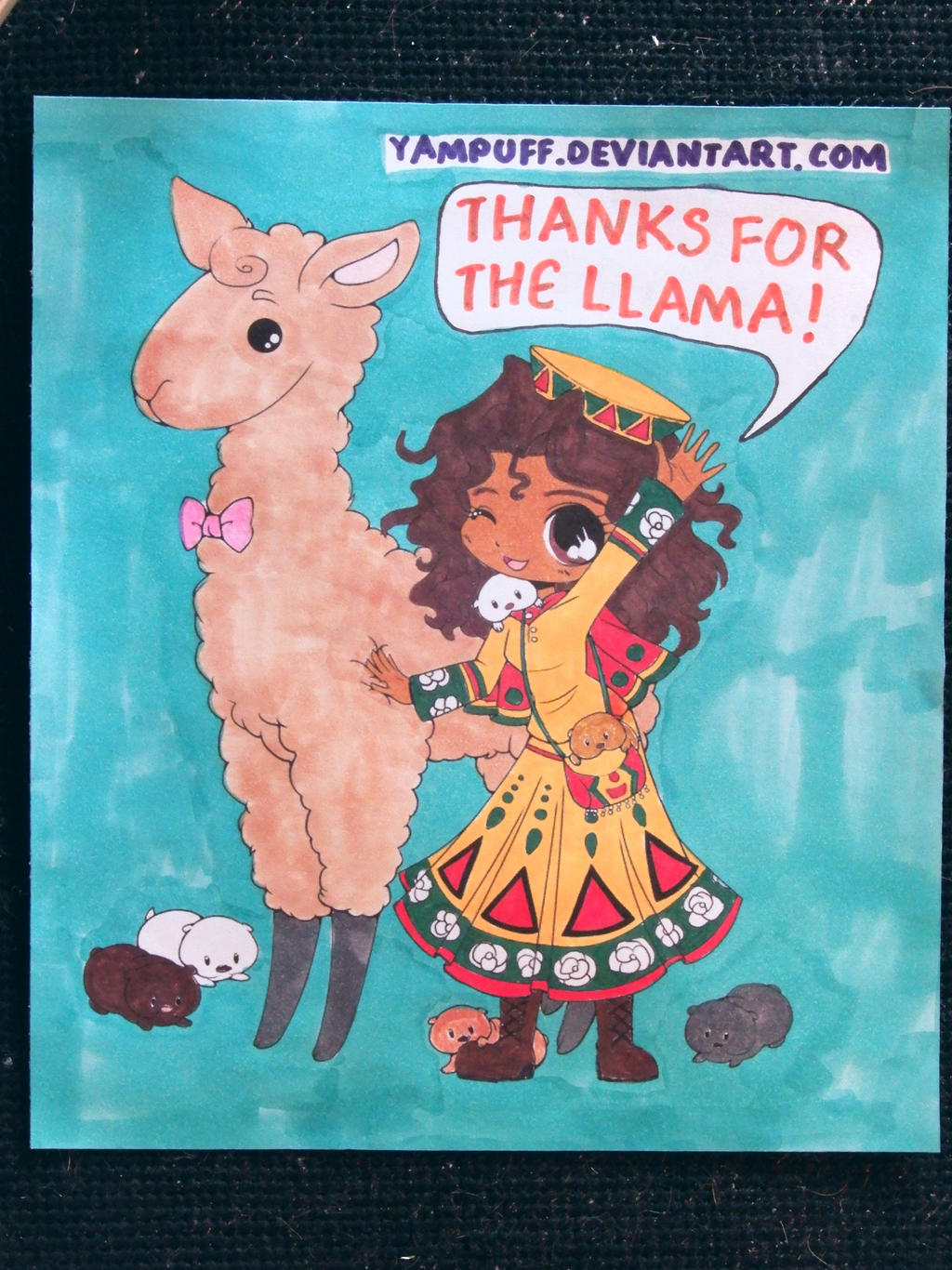 Thanks for the llama!