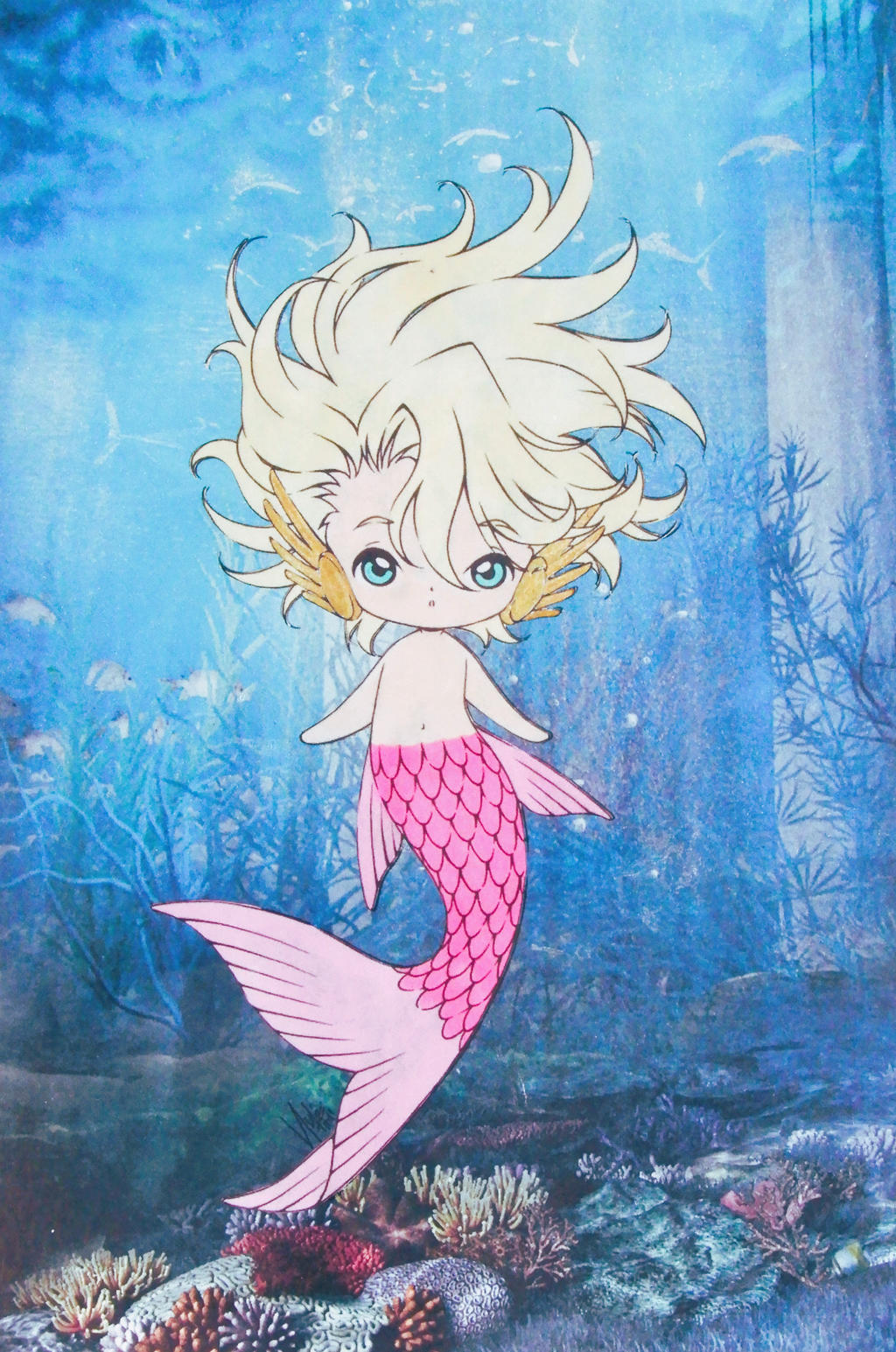 The Little Merbaby by Mr-Pink-Rose on DeviantArt