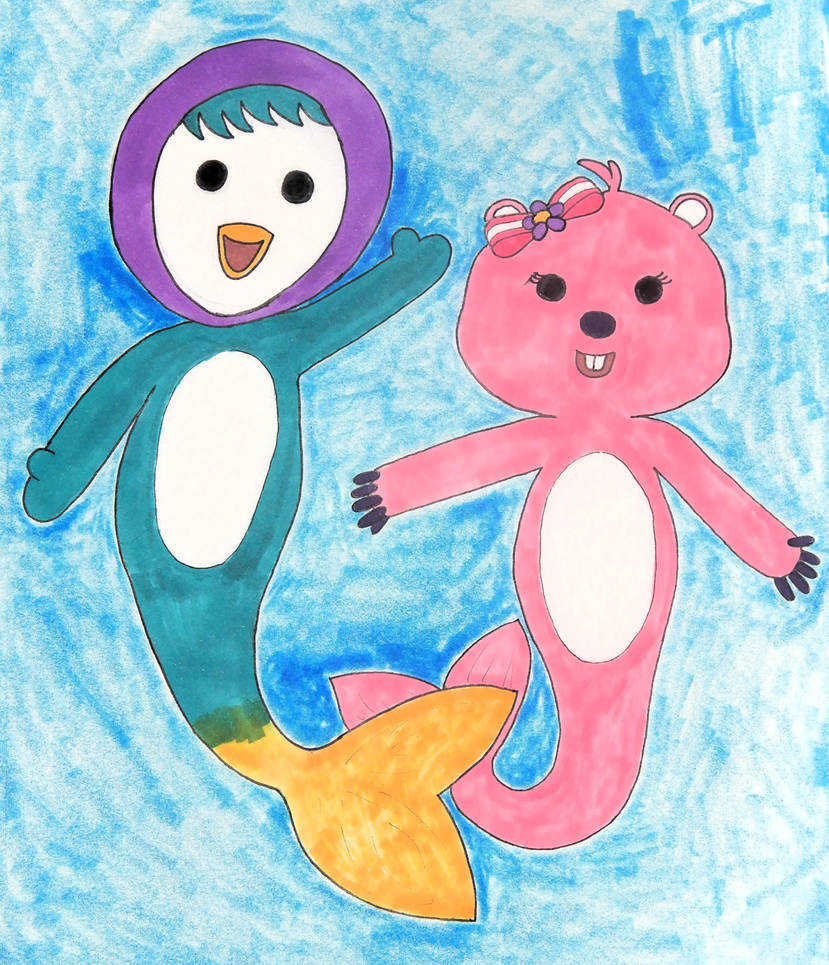 More Mer-Animals (Alternate Version) by Mr-Pink-Rose on DeviantArt