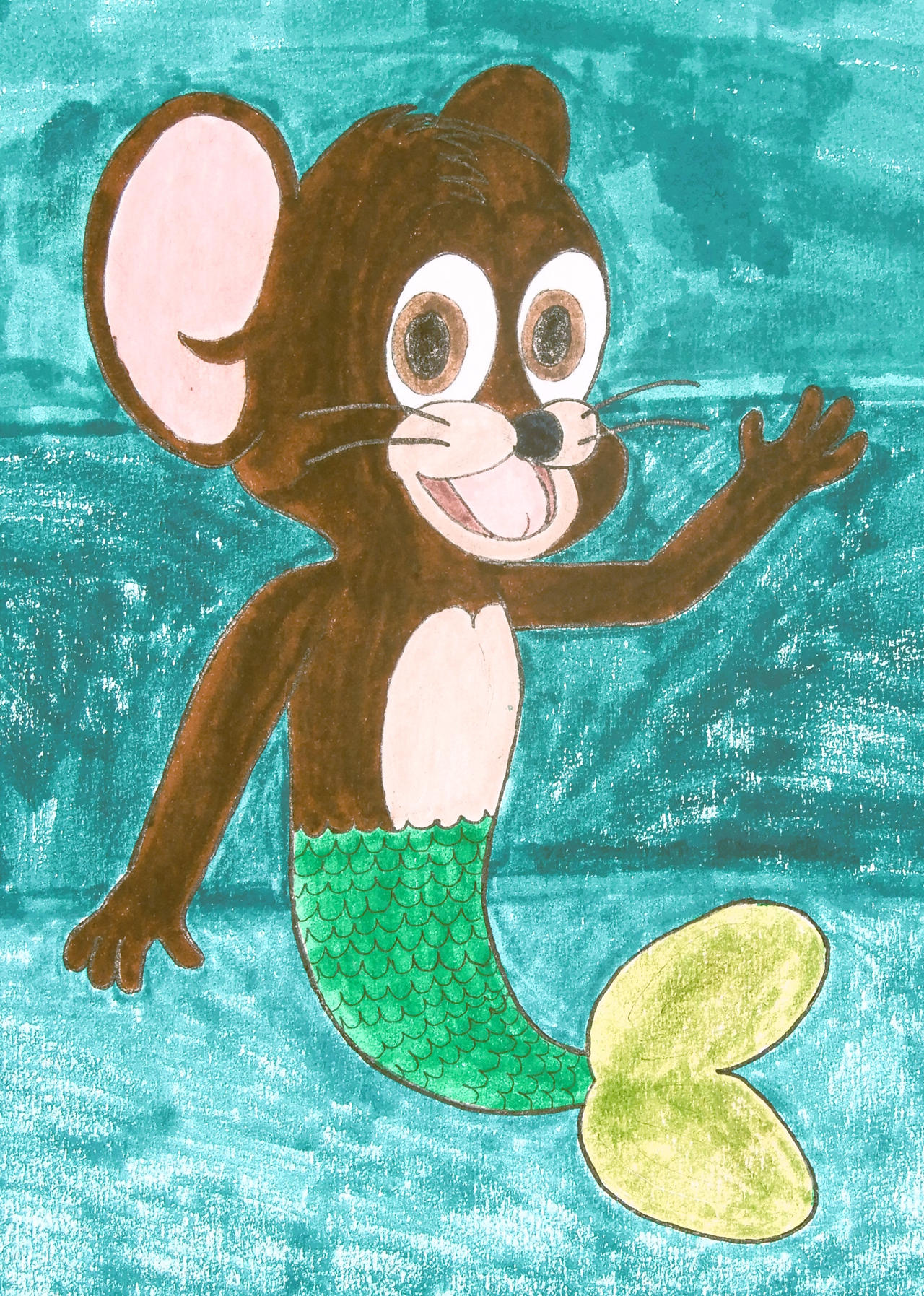The Little Mer-Mouse by Mr-Pink-Rose on DeviantArt
