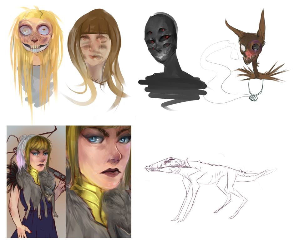 sketch/painting dump