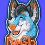 DayGlo Headshot Marker Badge