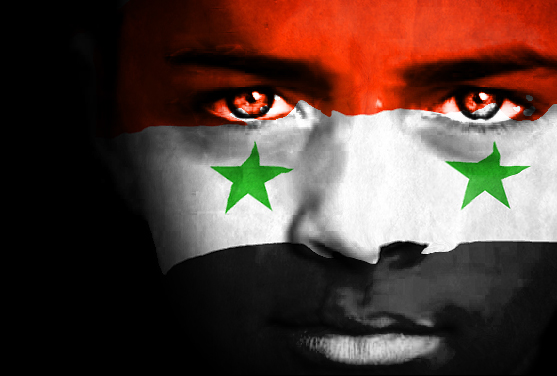 Syria Flag Face