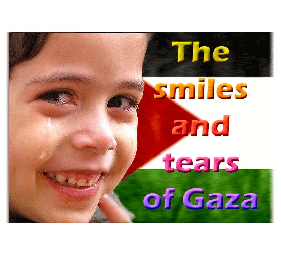 Smiles And Tears Of Gaza