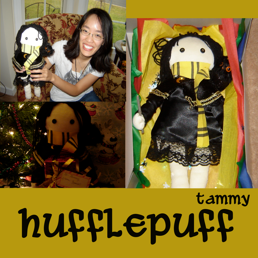 HP: Tam's Hufflepuff Rag Doll