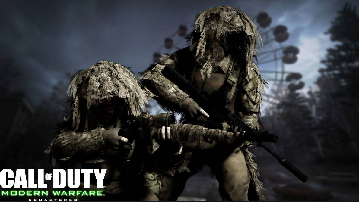Call of Duty MWR All Ghillied Up by Sionnach414 on DeviantArt