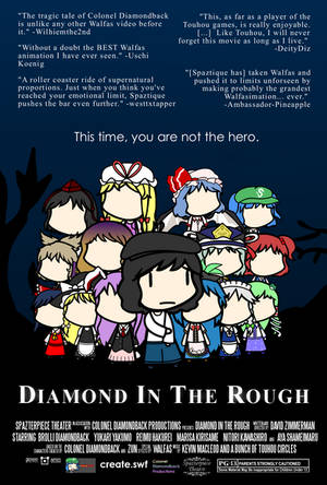 Diamond In The Rough Poster #2 by Spaztique Diamond In The Rough Poster #2 by Spaztique