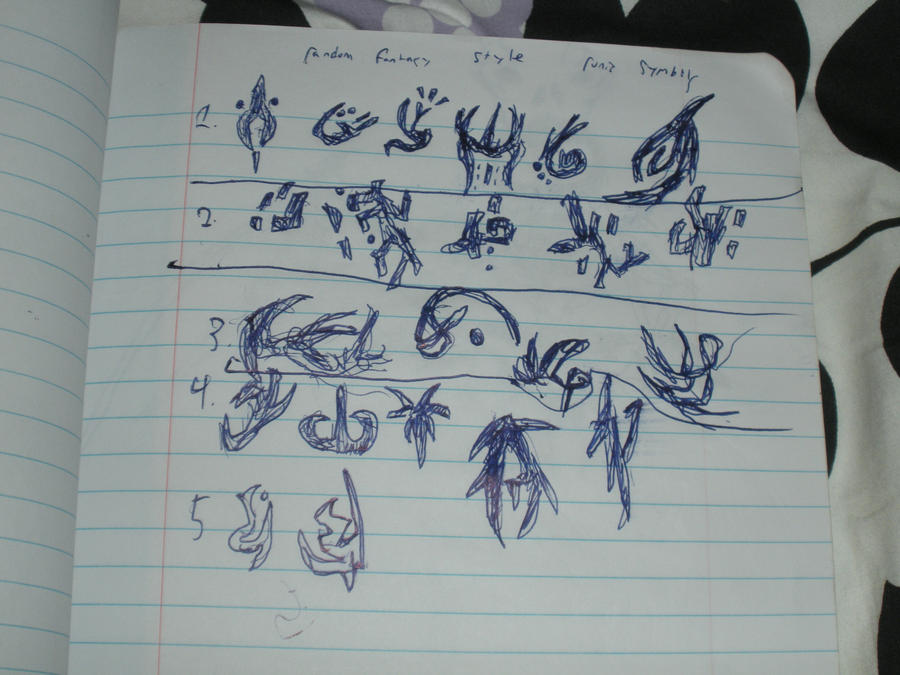 Fantasy Runes by Nikchan2011 on DeviantArt