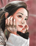 Painting of Peng Xiao Ran
