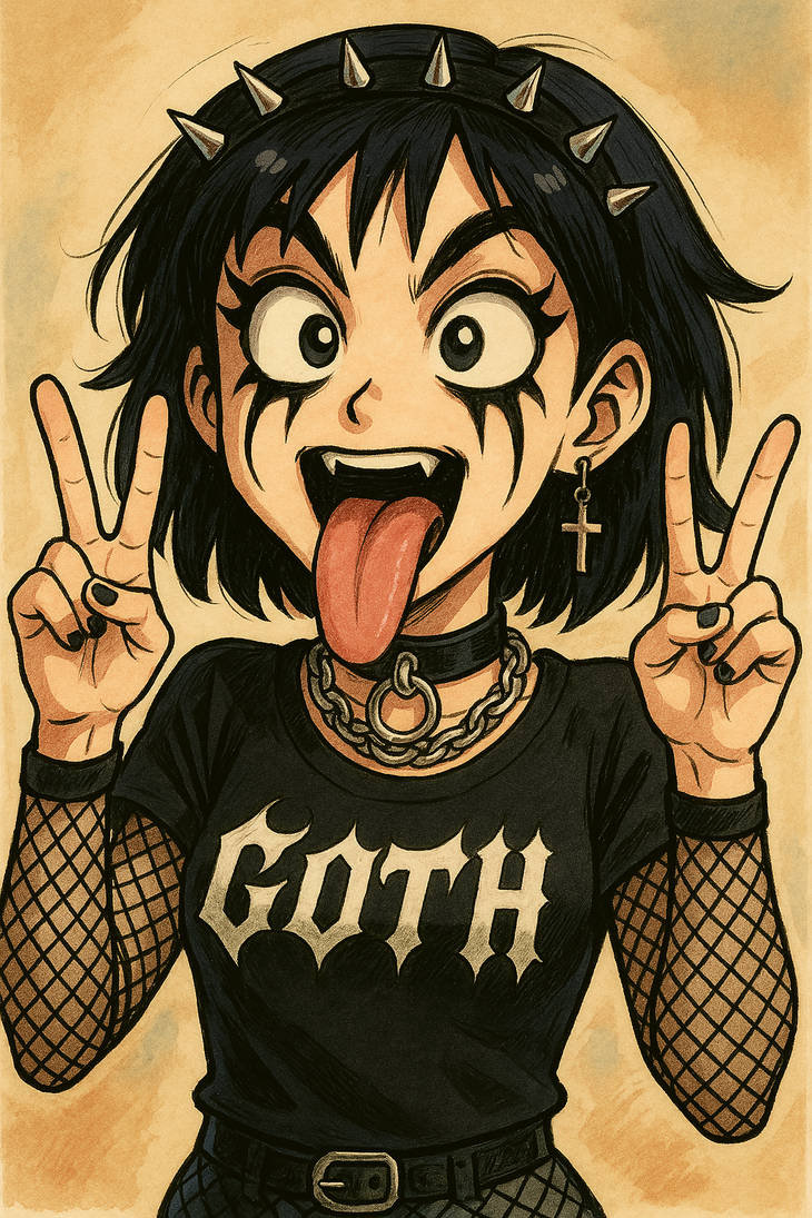 Gl Goth Glib Goth Girl by CarminDez on DeviantArt