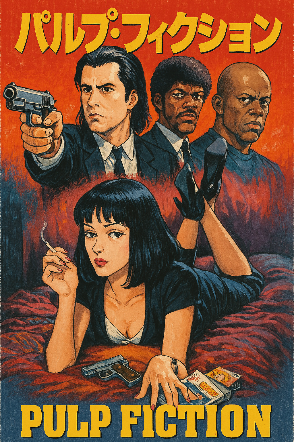 Deviantart Fiction Pulp Fiction by CarminDez on DeviantArt