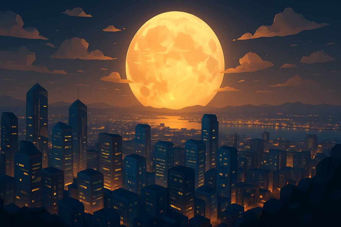 Low Poly Night Low-Poly City by Night by CarminDez on DeviantArt