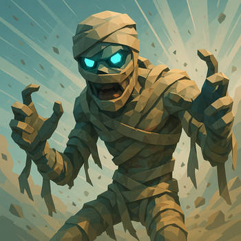 Low-Poly Mummy