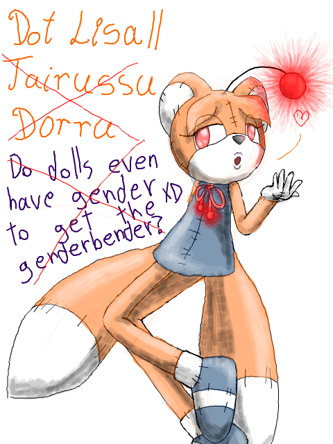 Tails doll fanart by Gwuroo_ -- Fur Affinity [dot] net